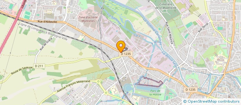 localisation de l'entreprise MONSIEUR ABDELOUAHAB BOUHAFS  AMIENS