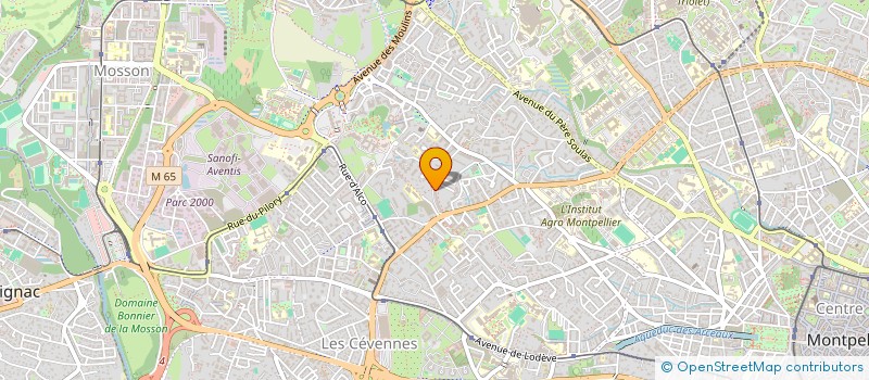 localisation de l'entreprise MONSIEUR ABDELOUAHAB BOUSSENA à MONTPELLIER