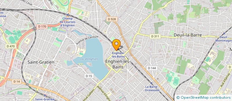 localisation de l'entreprise MONSIEUR ABDELOUAHAB CHAIT à ENGHIEN-LES-BAINS