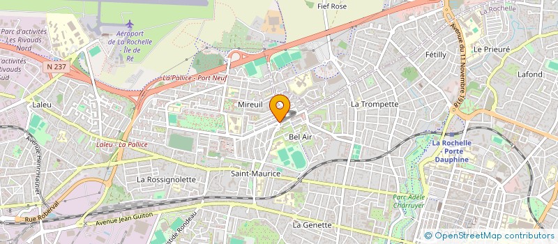 localisation de l'entreprise MONSIEUR ABDELOUAHAB EL AISSATI  LA ROCHELLE