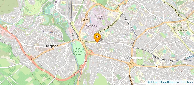 localisation de l'entreprise MONSIEUR ABDELOUAHAB EL HAJJAMI à MONTPELLIER