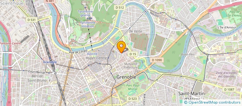 localisation de l'entreprise MONSIEUR ABDELOUAHAB GHAREZ  GRENOBLE