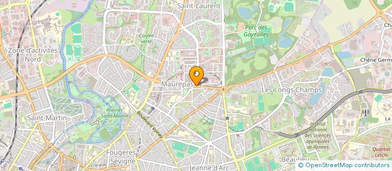 localisation de l'entreprise MONSIEUR ABDELOUAHAB M BARKI  RENNES