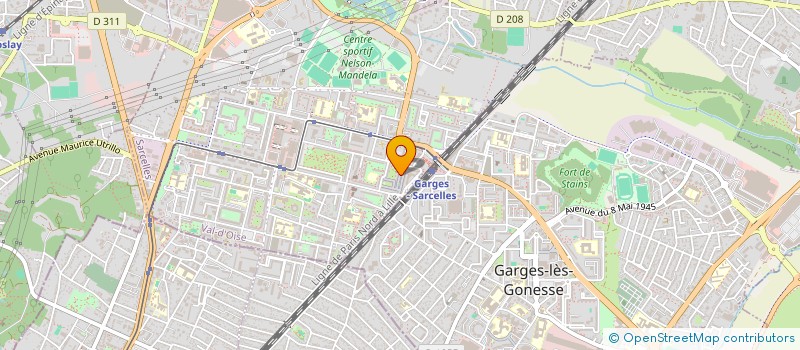 localisation de l'entreprise MONSIEUR ABDELOUAHAB MAAROUF  SARCELLES