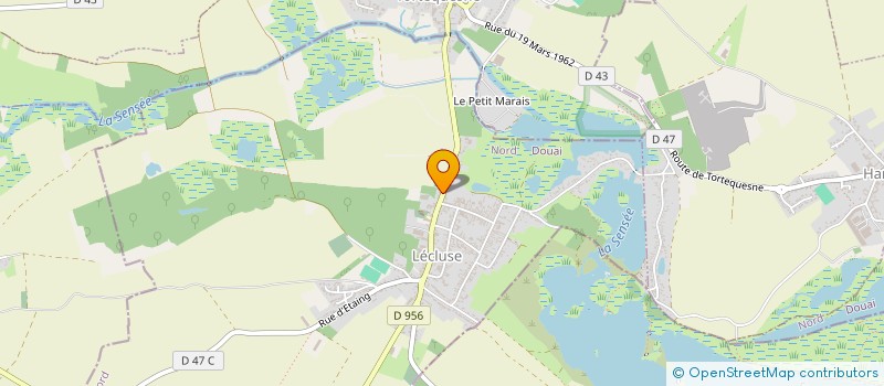 localisation de l'entreprise MONSIEUR ABDELOUAHAB MACHNOUA  LECLUSE