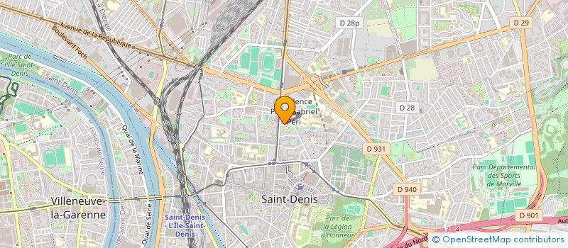 localisation de l'entreprise MONSIEUR ABDELOUAHAB MAHANI  SAINT-DENIS