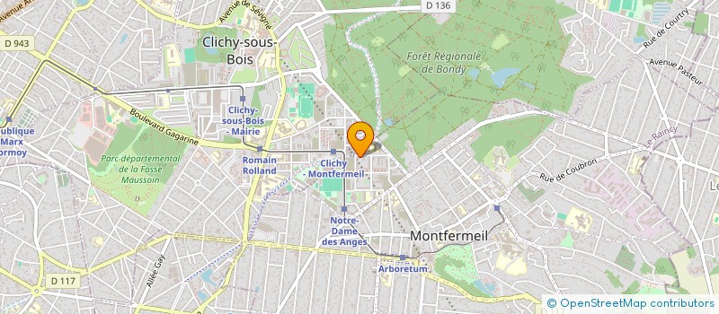 localisation de l'entreprise MONSIEUR ABDELOUAHAB MOKHTARI  MONTFERMEIL