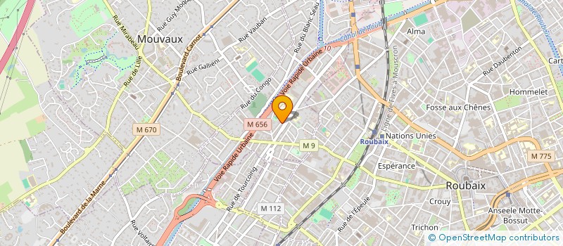 localisation de l'entreprise MONSIEUR ABDELOUAHAB ZEGGAYE  TOURCOING