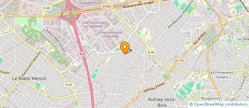 localisation de l'entreprise MONSIEUR ABDELOUAHAD BENSABER à AULNAY-SOUS-BOIS