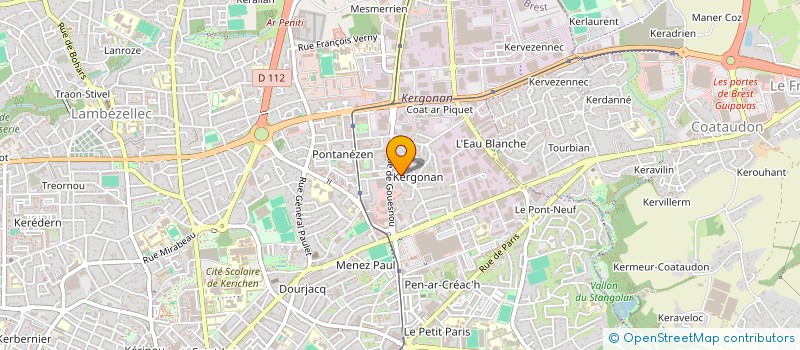 localisation de l'entreprise MONSIEUR ABDELOUAHEB ALLAGUI à BREST