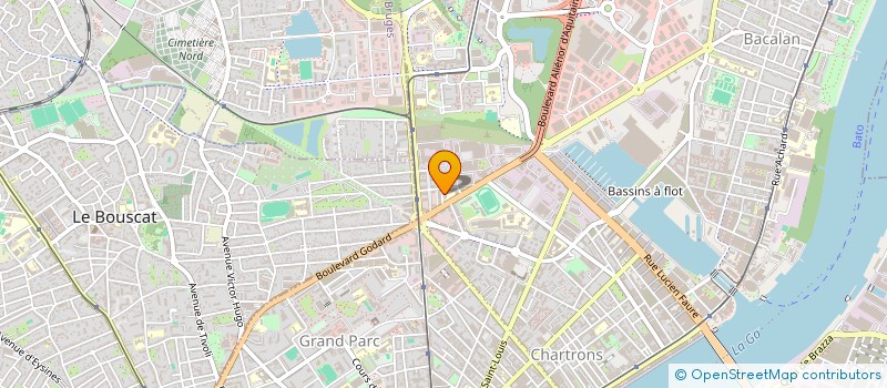 localisation de l'entreprise MONSIEUR ABDELOUAHEB CHERIF DJAMA  BORDEAUX