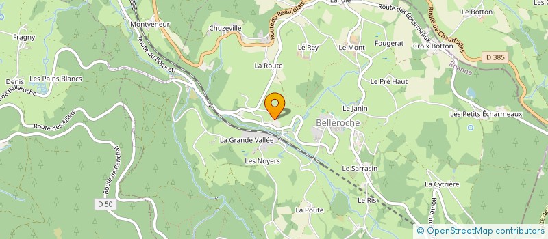 localisation de l'entreprise MONSIEUR ABDELOUAHEB HIDHALLAH  BELLEROCHE