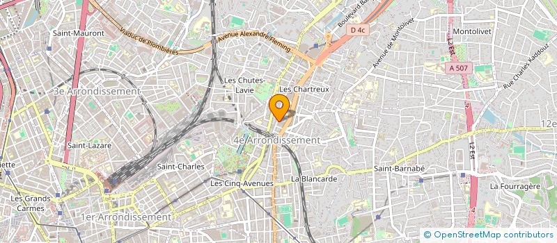 localisation de l'entreprise MONSIEUR ABDELOUAHEB MERIZEK à MARSEILLE