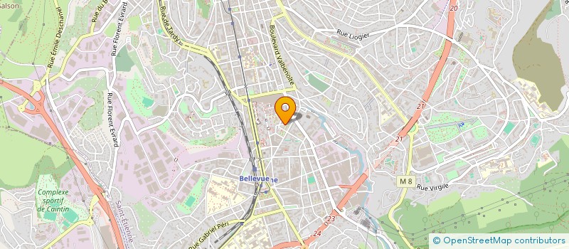 localisation de l'entreprise MONSIEUR ABDELOUAHEB ZIANE  SAINT-ETIENNE