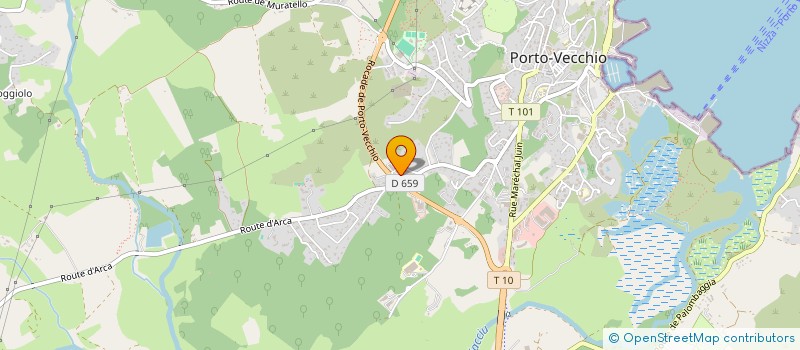 localisation de l'entreprise MONSIEUR ABDELOUAHED ABOULGHAZI EL YAAKOUBI  PORTO-VECCHIO