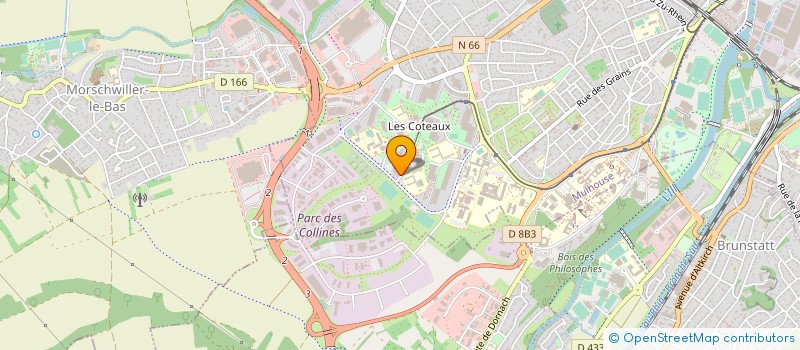 localisation de l'entreprise MONSIEUR ABDELOUAHED ALLALA  MULHOUSE