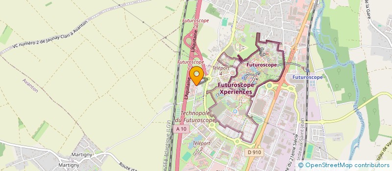 localisation de l'entreprise MONSIEUR ABDELOUAHED CHRAITE  CHASSENEUIL-DU-POITOU