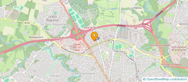 localisation de l'entreprise MONSIEUR ABDELOUAHED KOUKOUCHE à NANTES