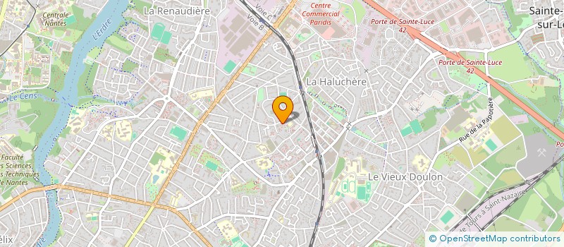 localisation de l'entreprise MONSIEUR ABDELOUAHED OUAFIQ à NANTES