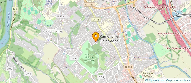 localisation de l'entreprise MONSIEUR ABDELOUAHED OUGHRIS  RAMONVILLE-SAINT-AGNE