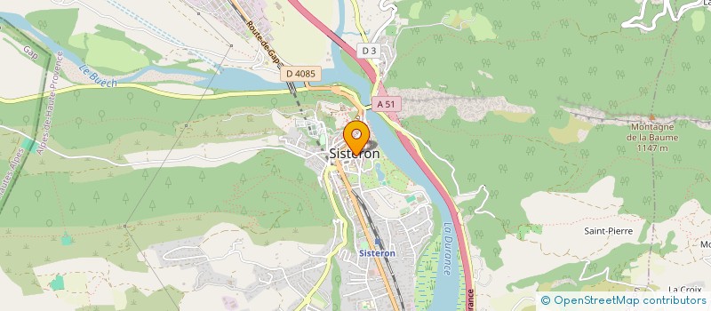 localisation de l'entreprise MONSIEUR ABDELOUAHHAB FAKIR à SISTERON