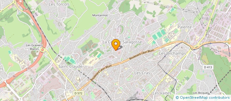 localisation de l'entreprise MONSIEUR ABDELOUAHID BENOUATTAS  BESANCON
