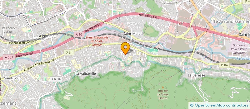 localisation de l'entreprise MONSIEUR ABDELOUAHID DJEDID  MARSEILLE
