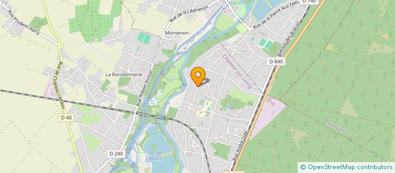 localisation de l'entreprise MONSIEUR ABDELOUAHID EL HARFI à CHALETTE-SUR-LOING