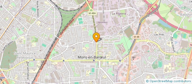 localisation de l'entreprise MONSIEUR ABDELOUAHID SSABRI  MONS-EN-BARUL