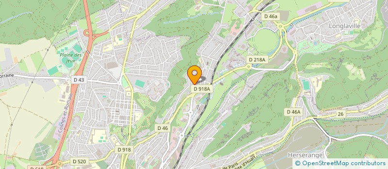 localisation de l'entreprise MONSIEUR ABDELOUARIT LAKLAY à LONGWY