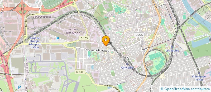 localisation de l'entreprise MONSIEUR ABDELOUHAB BENMEZIANE  ORLY