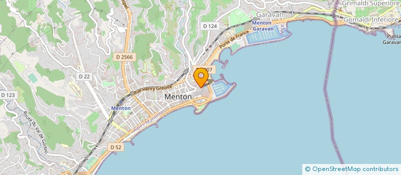 localisation de l'entreprise MONSIEUR ABDELOUHAB MAHIDDINE à MENTON