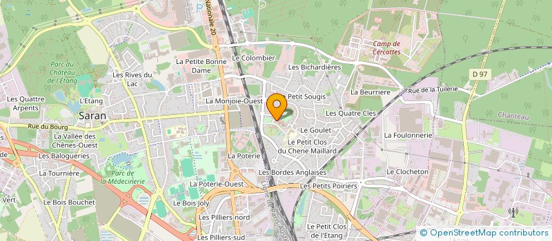 localisation de l'entreprise MONSIEUR ABDELOUHAB MSALLA à SARAN