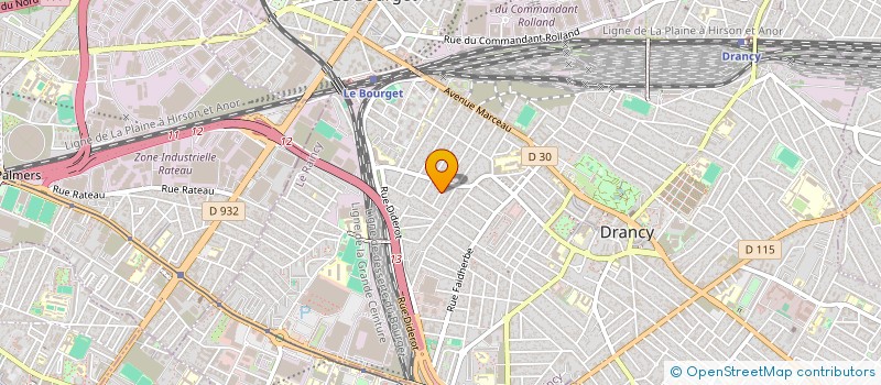 localisation de l'entreprise MONSIEUR ABDELOUHABE ZIANI à DRANCY