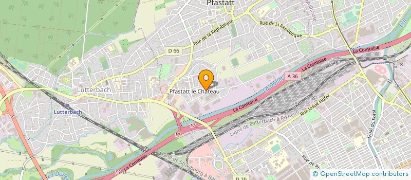 localisation de l'entreprise MONSIEUR ABDELOUHED DINATE à PFASTATT