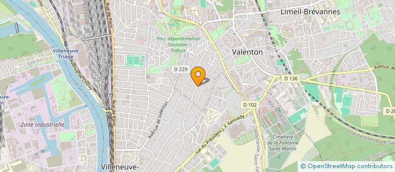 localisation de l'entreprise MONSIEUR ABDELRAHIM ANNIS HALIMI  VALENTON