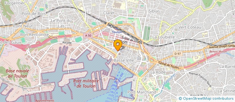 localisation de l'entreprise MONSIEUR ABDELRAHIM BOUKHEMIS  TOULON