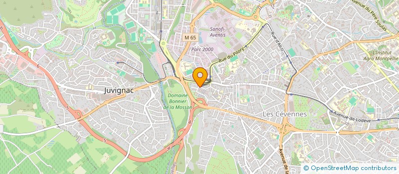localisation de l'entreprise MONSIEUR ABDELRAHIM GUEDDARI à MONTPELLIER