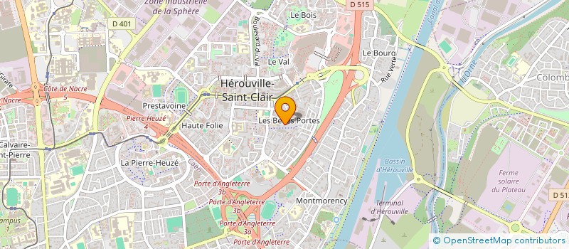 localisation de l'entreprise MONSIEUR ABDELRAHIM KERFOUNE à HEROUVILLE SAINT CLAIR