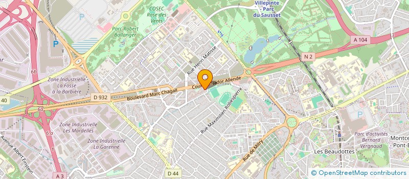 localisation de l'entreprise MONSIEUR ABDELRAHIM RICHE  AULNAY-SOUS-BOIS