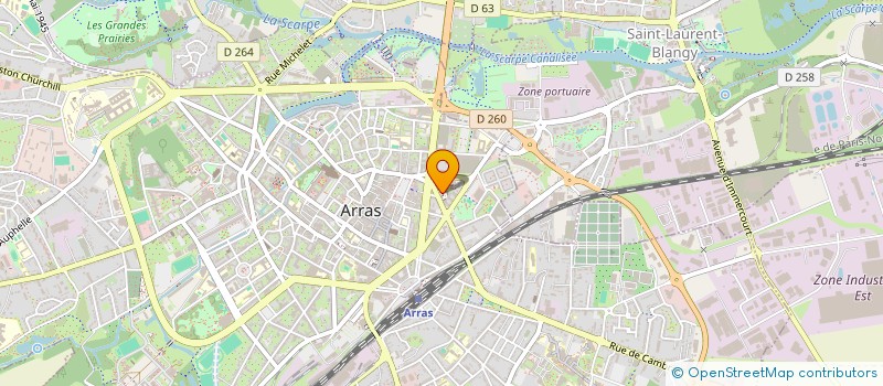 localisation de l'entreprise MONSIEUR ABDELRAHMAN ADAM TIBIN IDRISS à ARRAS