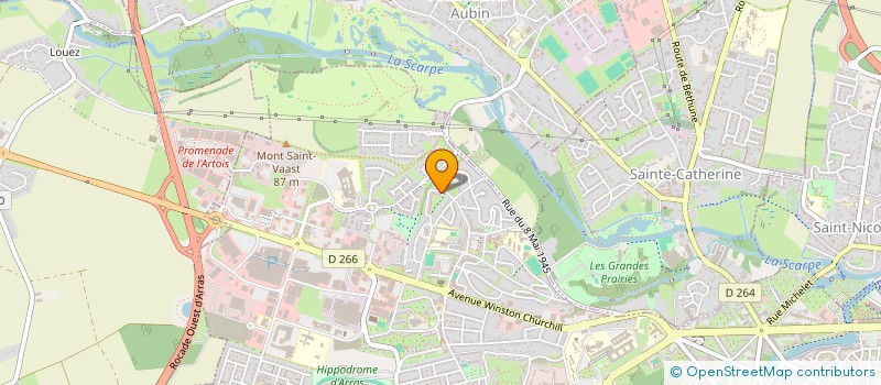 localisation de l'entreprise MONSIEUR ABDELRAHMAN AL ANEZI à ARRAS