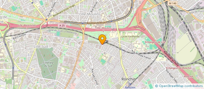 localisation de l'entreprise MONSIEUR ABDELRAHMAN HOSSEIN OCHOR à LILLE