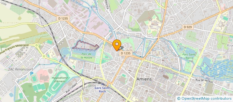 localisation de l'entreprise MONSIEUR ABDELRAHMAN TALBI à AMIENS