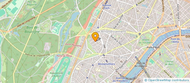 localisation de l'entreprise MONSIEUR ABDELRAHMANE CHALDI  PARIS