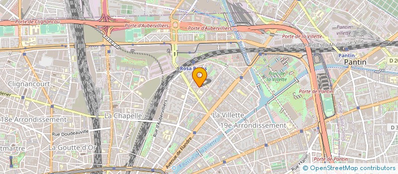 localisation de l'entreprise MONSIEUR ABDELRAHMANE DAFI  PARIS