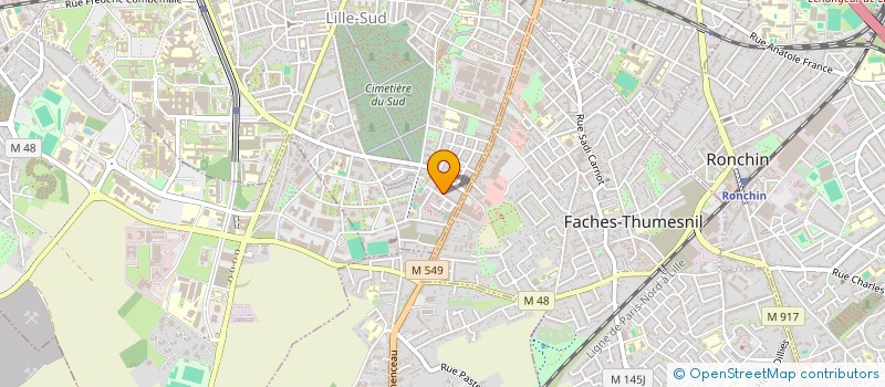 localisation de l'entreprise MONSIEUR ABDELRAMAN BOUGHEZAL à LILLE