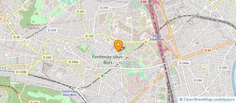 localisation de l'entreprise MONSIEUR ABDELRANI BENAHMED à FONTENAY-SOUS-BOIS