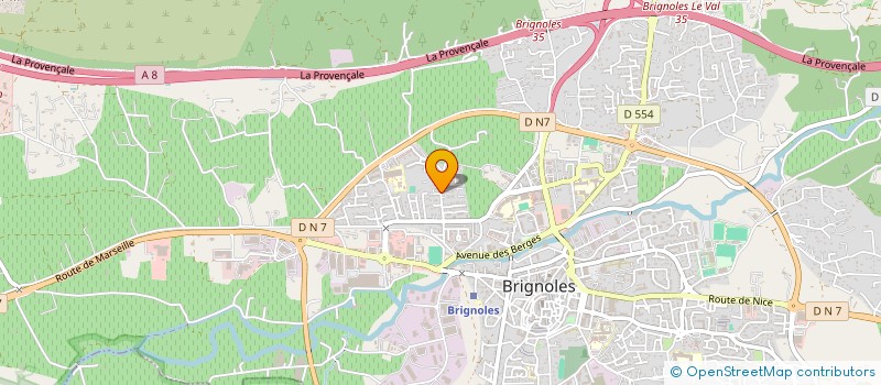 localisation de l'entreprise MONSIEUR ABDELRANI KHOUALDIA  BRIGNOLES