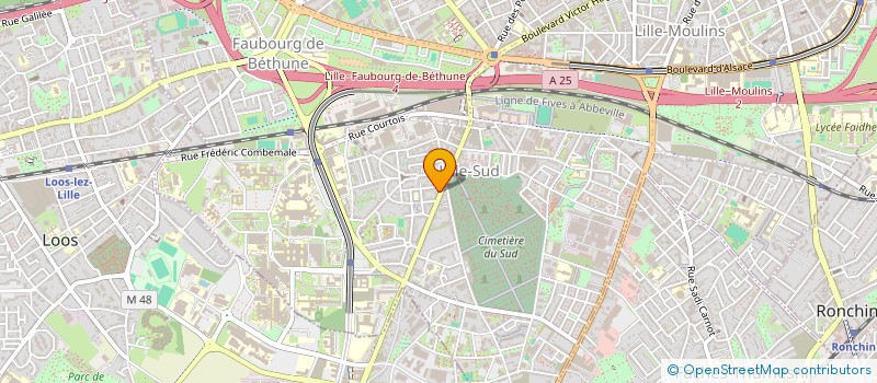 localisation de l'entreprise MONSIEUR ABDELRANI TIACHADINE  LILLE